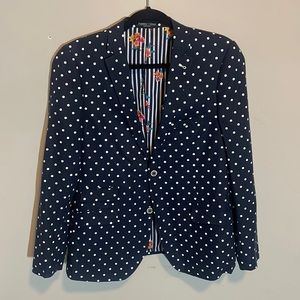 Paisley & Gray Skinny Fit Polka Dot Blazer